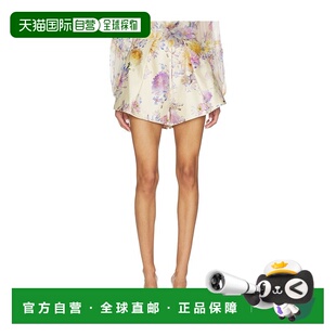 褶裥短裤 1h可退 Luna 女士 7922AS261 香港直邮ZIMMERMANN