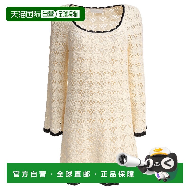 1h可退 香港直邮ZIMMERMANN 女士 RHIANNON 钩花连衣裙 3173DSS25,女装/女士精品,连衣裙,淘宝优惠券,粉丝福利购,淘宝优惠卷