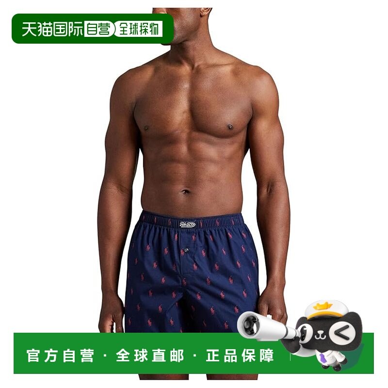1h可退 香港直邮Polo Ralph Lauren Polo 拉夫 劳伦 男士 AOPP 梭,女士内衣/男士内衣/家居服,男平角内裤,淘宝优惠券,粉丝福利购,淘宝优惠卷