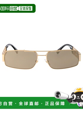 香港直邮VERSACE 男士太阳镜 0VE225710025A AW2025 金色 Sunglas