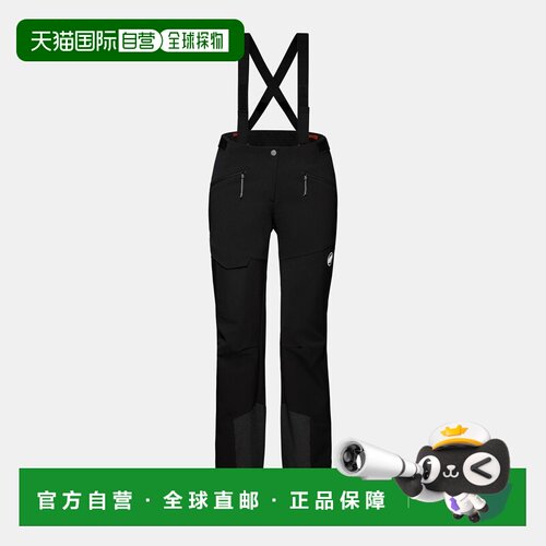 自营欧洲直邮Mammut Taiss Pro SO 女士软壳背带裤长裤休闲裤专业