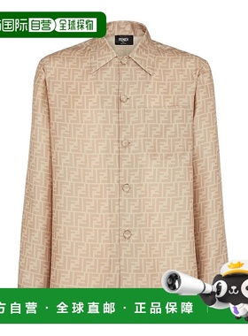 香港直邮Fendi 长袖衬衫 FS1300AKEE正品时尚柔软舒适百搭高级感