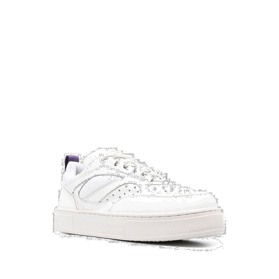 香港直邮Eytys 徽标板鞋 F016004LeatherWhite