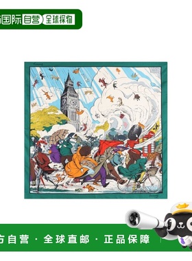 1h可退 香港直邮Burberry 巴宝莉 男士 Raining Cats And Dogs 圍