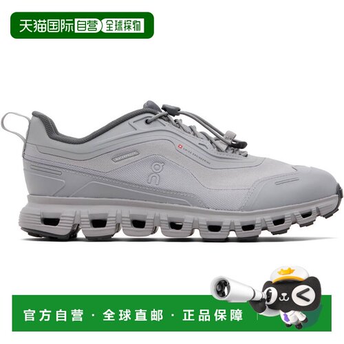 香港直邮On 男士 灰色 Cloud 6 Geo Waterproof 运动鞋昂跑
