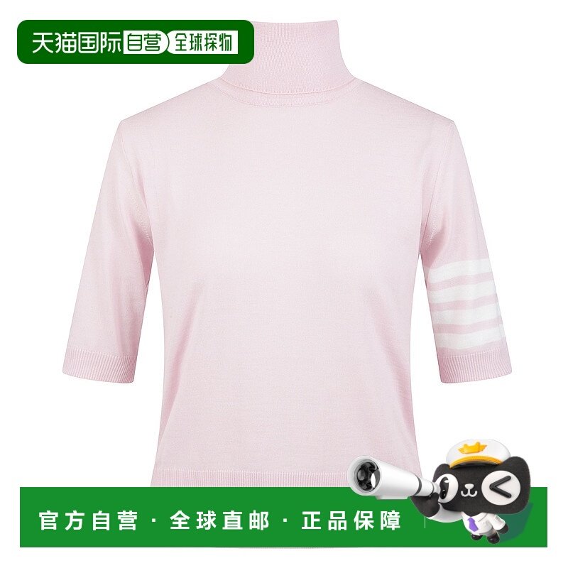 1h可退 香港直邮Thom Browne 汤姆 布朗 女士 羊毛四条纹高领衫 F,女装/女士精品,卫衣/绒衫,淘宝优惠券,粉丝福利购,淘宝优惠卷