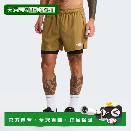 自营欧洲直邮The North Face北面 男士聚酯纤维FlashDry™二合一短
