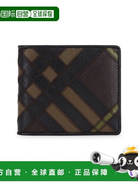 1h可退 香港直邮Burberry 巴宝莉 男士 Reg 嵌花钱包 8116885