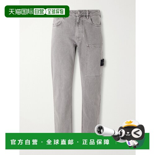 美国直邮Stone Island 石头岛 男士 直筒牛仔裤 L2S153100037S00T