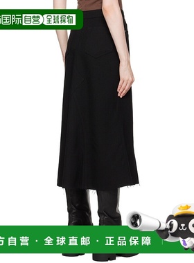 香港直邮Rick Owens Porterville Godet 半身裙 RP02D3349WDa字裙