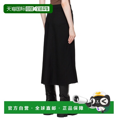 香港直邮Rick Owens Porterville Godet 半身裙 RP02D3349WDa字裙