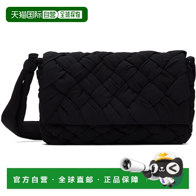 1h可退 香港直邮Bottega Veneta 葆蝶家 男士 黑色小号 Rumple 单