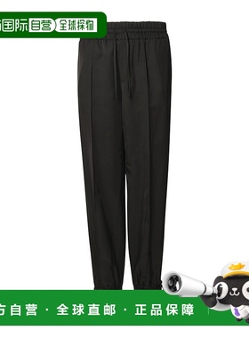 香港直邮Jil Sander 抽绳系带休闲裤 J52KA0012J65182卫裤