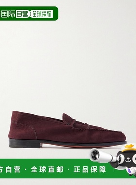 香港直邮John Lobb 男士 Bath 牛巴革乐福鞋 3BN91TLGD男鞋一脚蹬