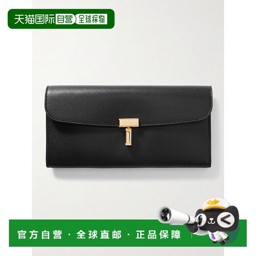 香港直邮TOTÊME 女士 T-Lock 皮革钱包 251WAM004【付后1h可退】
