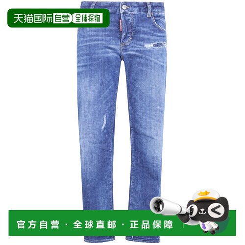 欧洲直邮DSQUARED2 女士牛仔裤 S75LB1164S308724【付后1h可退】