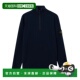 香港直邮Stone Island 长袖 1h可退 半拉链毛衣 L1S155100012S00B4