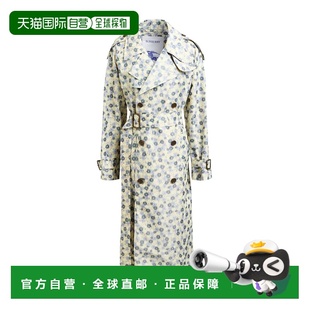 香港直邮Burberry 巴宝莉 女士 风衣 yellow黄色 舒适时尚