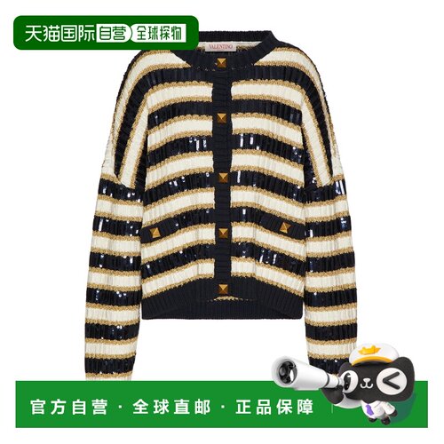 香港直邮VALENTINO 女士针织衫 1B3KA04F7A37D1 SS2支付后1h可退