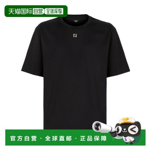 Men男装 香港直邮FENDI T恤 圆领短袖 24SS