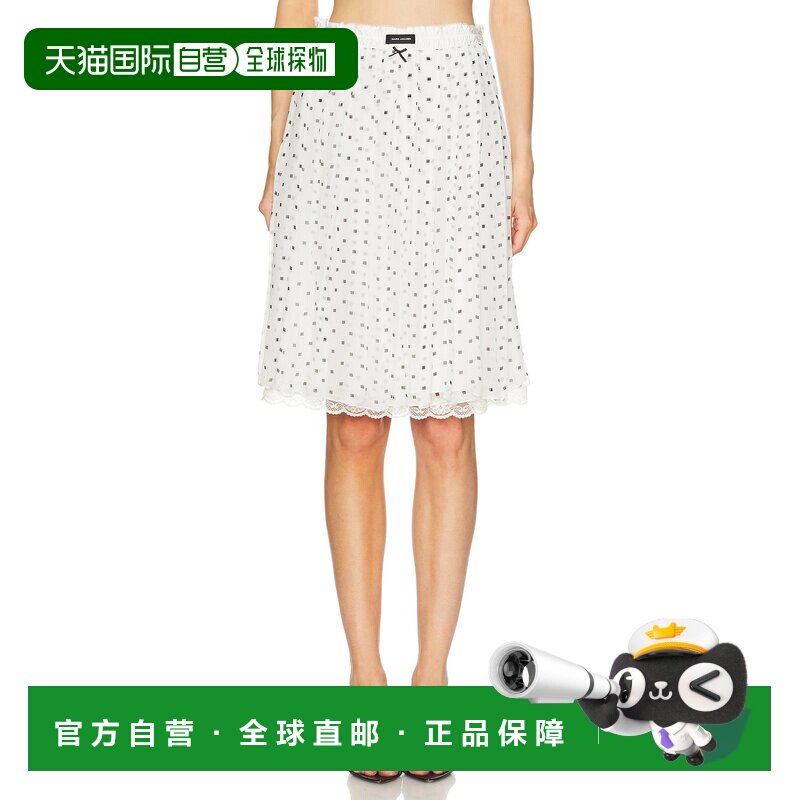 1h可退 美国直邮Marc Jacobs 马克 雅可布 女士 层叠感褶皱雪纺半