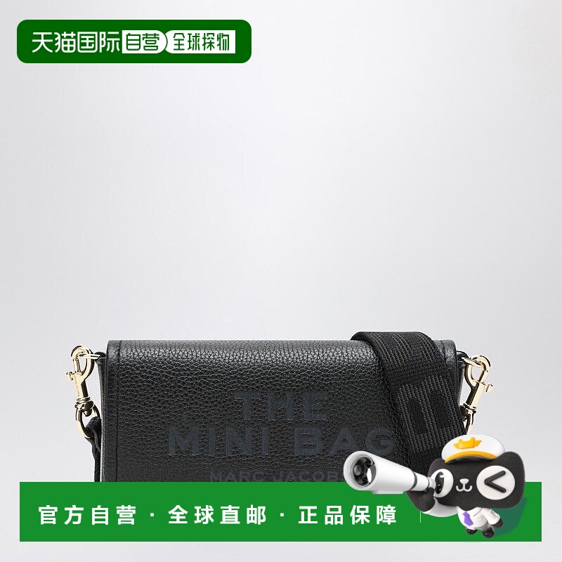 香港直邮Marc Jacobs 马克 雅可布 女士 THE 迷你黑色皮革包包 2S