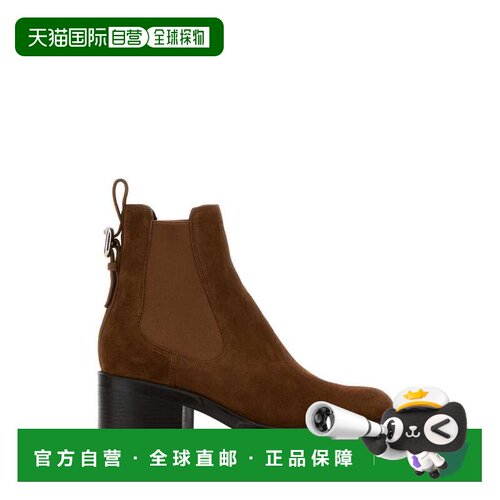 1h可退 香港直邮CHLOÉ 女士靴子 CH25W15LPX201 CO 驼色 Caramel