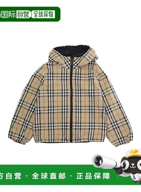 1h可退 香港直邮Burberry 巴宝莉 女童 KB6 REECE RVS 格纹夹克童