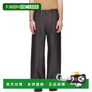 灰色 Wide 裤 朗雯 RMTR0 工装 男士 Chambray 香港直邮Lanvin Leg