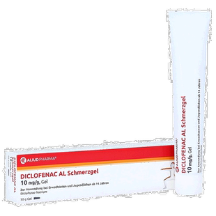 欧洲直邮德国药房ALIUD止痛消炎双氯芬酸二乙胺关节肌肉痛凝胶50g