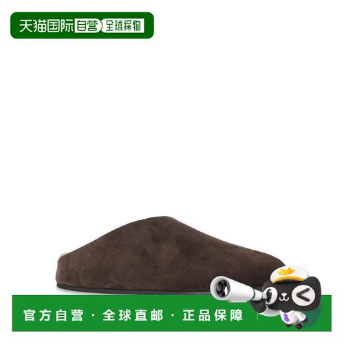 1h可退 香港直邮THE ROW 女士拖鞋 F1705L302SH01LQB CO 深棕色