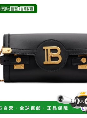 1h可退 香港直邮Balmain 巴尔曼 女士 黑色 B-Buzz Pouch 23 单肩
