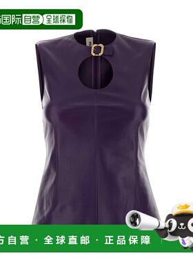 香港直邮Miu Miu 缪缪 女士 鏤空細部無袖上衣 MPT299SOOO165Z