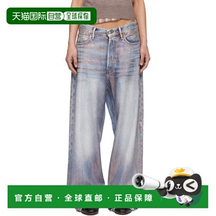 女士 蓝色 Loose 香港直邮Acne 1981 艾克妮 Glitter 牛 Studios