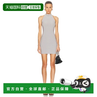 1h可退 香港直邮NORMA KAMALI 诺玛 卡玛丽 女士 挂脖迷你连衣裙