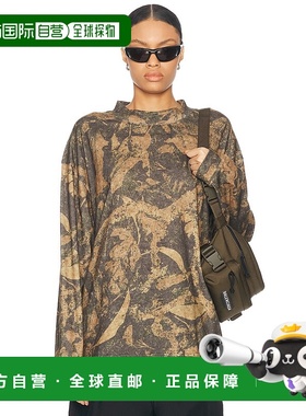 1h可退 香港直邮Acne Studios 艾克妮 女士 Enick 长袖T恤 CL0317