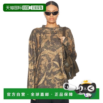 1h可退 香港直邮Acne Studios 艾克妮 女士 Enick 长袖T恤 CL0317