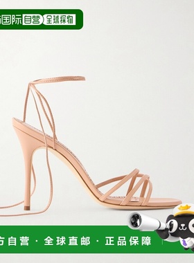 1h可退 香港直邮MANOLO BLAHNIK 莫罗 伯拉尼克 女士 Leva 105 皮