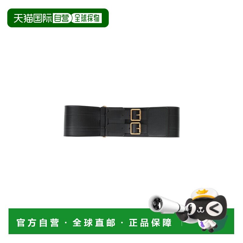 香港直邮DIOR 迪奥 女士 高腰皮带 BLACK 黑色时尚舒适腰带