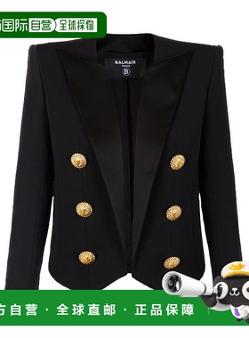 香港直邮Balmain 长袖休闲夹克 EF1SC225ME54