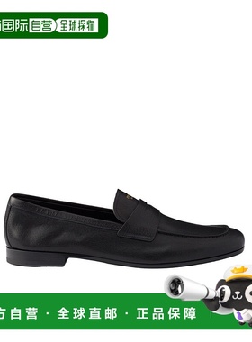 香港直邮Prada 圆头乐福鞋 2DF0903ACMFX000男鞋普拉达一脚蹬单鞋
