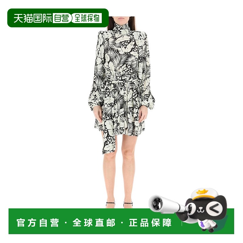 香港直邮Saint Laurent 卉花印花连衣裙 647799Y3C23
