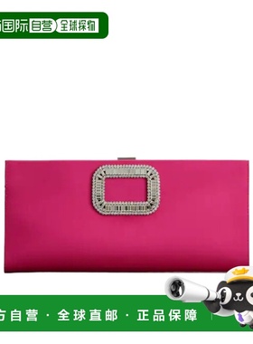 1h可退 香港直邮Roger Vivier Pilgrim 搭扣手拿包 RBWABDD0220RS