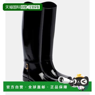 香港直邮Saint Julia Laurent 女士 皮质及膝靴子 圣罗兰 1h可退