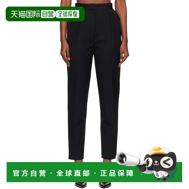 香港直邮Balmain 巴尔曼 女士 黑色 High-Waisted Grain de Poudr