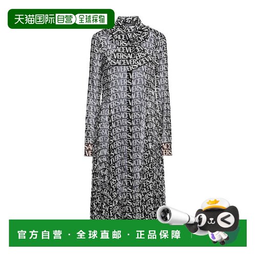1h可退 香港直邮versace范思哲女士中长连衣裙