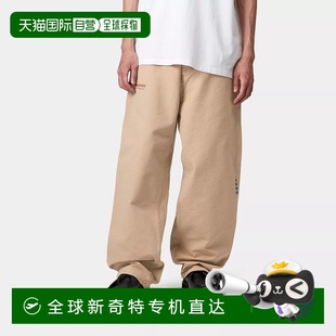 牛仔 欧洲直邮Carhartt Wip 男士 褐色棉休闲裤