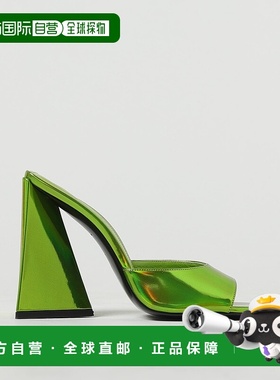 香港直邮The Attico 女士 Devon 漆皮凉拖 236WS000E086高跟凉鞋