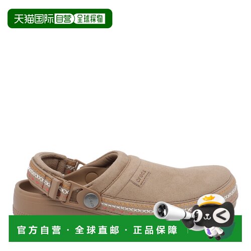 欧洲直邮CROCS 女士拖鞋 214048SEPI AW2026 卡其【付后1h可退】