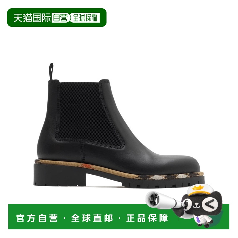 香港直邮Burberry Gravel 切尔西靴 81117441